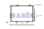 Chłodnica wody AKS DASIS 120340N