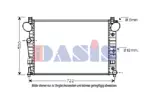 Chłodnica wody AKS DASIS 125110N