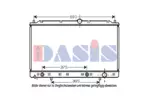 Chłodnica wody AKS DASIS 140064N