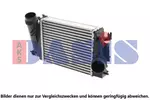 Chłodnica powietrza doładowującego - intercooler AKS DASIS 187048N