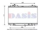 Chłodnica wody AKS DASIS 210253N
