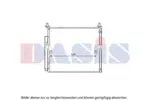 Chłodnica klimatyzacji - skraplacz AKS DASIS 212089N
