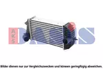 Chłodnica powietrza doładowującego - intercooler AKS DASIS 327002N