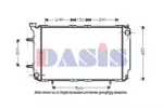 Chłodnica wody AKS DASIS 350006N