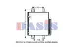 Chłodnica klimatyzacji - skraplacz AKS DASIS 362001N