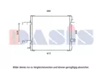 Chłodnica klimatyzacji - skraplacz AKS DASIS 372016N