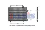 Chłodnica klimatyzacji - skraplacz AKS DASIS 372080N