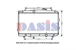Chłodnica wody AKS DASIS 510106N