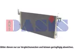 Chłodnica klimatyzacji - skraplacz AKS DASIS 512019N