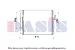 Chłodnica klimatyzacji - skraplacz AKS DASIS 512063N