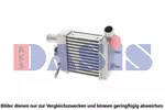 Chłodnica powietrza doładowującego - intercooler AKS DASIS 517009N