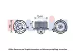 Wentylator wnętrza - dmuchawa AKS DASIS 518087N
