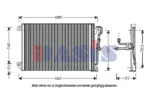 Chłodnica klimatyzacji - skraplacz AKS DASIS 522640N