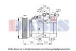 Kompresor klimatyzacji AKS DASIS 851838N
