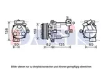 Kompresor klimatyzacji AKS DASIS 851925N