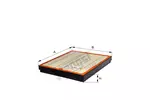 Filtr powietrza HENGST FILTER E315L