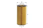 Filtr oleju HENGST FILTER E175H D68