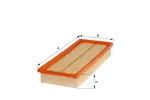 Filtr powietrza HENGST FILTER E455L01