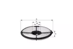 Filtr powietrza HENGST FILTER E549L