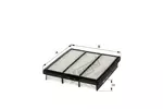 Filtr powietrza HENGST FILTER E678L