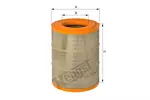 Filtr powietrza HENGST FILTER E754L