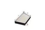 Filtr kabinowy HENGST FILTER E971LI
