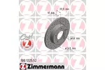 Tarcza hamulcowa ZIMMERMANN 100.1225.52