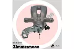 Zacisk hamulca ZIMMERMANN 150.3.10111 (Oś tylna strona lewa)