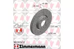 TARCZA HAMULC. CITROEN C4 GRAND PICASSO  13- PRZÓD ZIMMERMANN 180.3026.52