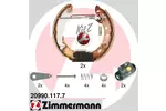 Szczęki hamulcowe - komplet ZIMMERMANN 20990.117.7