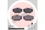 KLOCKI HAMULC. LANDROVER DISCOVERY II  98-04 TY｣ ZIMMERMANN 23458.165.1