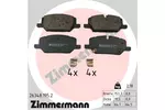 Klocki hamulcowe - komplet ZIMMERMANN 26348.195.2