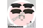 Klocki hamulcowe - komplet ZIMMERMANN 26503.155.2