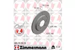 Tarcza hamulcowa ZIMMERMANN 285.3539.20