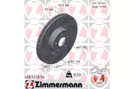 Tarcza hamulcowa ZIMMERMANN 400.5528.54