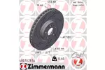 Tarcza hamulcowa ZIMMERMANN 400.5529.54