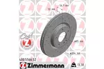 Tarcza hamulcowa ZIMMERMANN 400.5566.52
