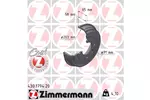 Bęben hamulcowy ZIMMERMANN 430.1794.20