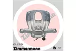 Zacisk hamulca ZIMMERMANN 430.2.10124