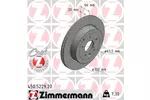 Tarcza hamulcowa ZIMMERMANN 450.5229.20