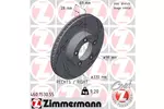 Tarcza hamulcowa ZIMMERMANN 460.1530.55