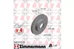 Tarcza hamulcowa ZIMMERMANN 540.5311.20