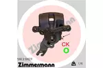 Zacisk hamulca ZIMMERMANN 590.3.50027 (Oś tylna strona lewa)