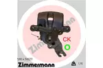 Zacisk hamulca ZIMMERMANN 590.4.50027 (Oś tylna strona prawa)