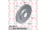 Tarcza hamulcowa ZIMMERMANN 590.2559.00