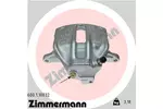 Zacisk hamulca ZIMMERMANN 600.1.10032 (Oś przednia, z lewej strony)