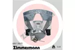 Zacisk hamulca ZIMMERMANN 600.1.10071 (Oś przednia, z lewej strony)