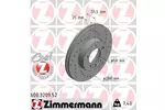 TARCZA HAMULCOWA ZIMMERMANN 600.3209.52