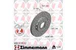 TARCZA HAMULC. VW PASSAT 2,8VR6  91-96 ZIMMERMANN 600.3235.52