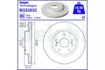 Tarcza hamulcowa DELPHI BG5283C